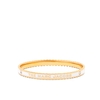 BRACCIALE THE MEDALLION SCALLOPED CREMA ORO MARC JACOBS