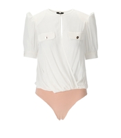 CAMICIA A BODY AVORIO ELISABETTA FRANCHI