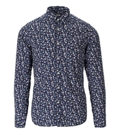 CAMICIA A FIORI BLU GMF 965