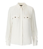 CAMICIA CON BORCHIE AVORIO ELISABETTA FRANCHI