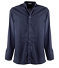CAMICIA COREANA COTONE BLU PAOLO PECORA