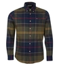CAMICIA EDDERTON TARTAN BLU VERDE BARBOUR