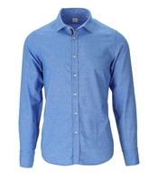 CAMICIA EFFETTO DENIM AZZURRA GMF 965