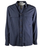 CAMICIA GESSATA BLU BIANCO PAOLO PECORA