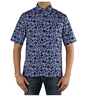CAMICIA POPELINE AZZURRA FANTASIA PAOLO PECORA