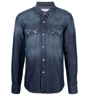 CAMICIA TEXANA JOHN DENIM BLU DEPARTMENT 5