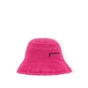 CAPPELLO CROCHET ROSA GANNI