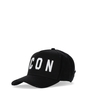 CAPPELLO DA BASEBALL BE ICON NERO DSQUARED2