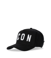 CAPPELLO DA BASEBALL BE ICON NERO DSQUARED2
