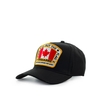 CAPPELLO DA BASEBALL CANADIAN FLAG NERO DSQUARED2