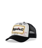 CAPPELLO DA BASEBALL D2 PATCH BIANCO E NERO DSQUARED2