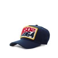 CAPPELLO DA BASEBALL DSQ2 BLU NAVY DSQUARED2