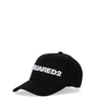 CAPPELLO DA BASEBALL LOGO NERO BIANCO DSQUARED2