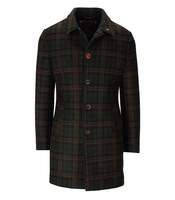 CAPPOTTO A QUADRI COLIN VERDE BOB