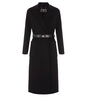 CAPPOTTO CON CINTURA NERO ELISABETTA FRANCHI
