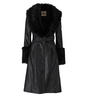 CAPPOTTO CON CINTURA PENELOPE NERO ANIYE BY