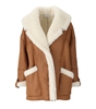 CAPPOTTO IN ECO MONTONE CUOIO WEILI ZHENG