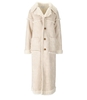 CAPPOTTO LUNGO IN ECOMONTONE CREMA WEILI ZHENG