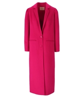 CAPPOTTO MONOPETTO FUCSIA TWINSET