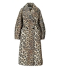 CAPPOTTO OVERSIZE LEOPARDATO GANNI