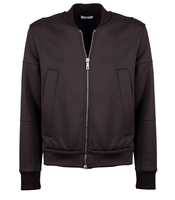 CARDIGAN BOMBER MARRONE PAOLO PECORA
