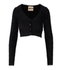 CARDIGAN CORTO KITTY NERO ANIYE BY