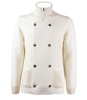 CARDIGAN DOPPIOPETTO LANA AVORIO H953