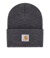 CARHARTT WIP ACRYLIC WATCH DARK GREY HEATHER BEANIE