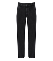 CARHARTT WIP SINGLE KNEE STONE WASHED BLACK JEANS
