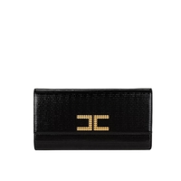 CLUTCH NERA EFFETTO LUCERTOLA ELISABETTA FRANCHI