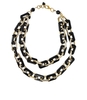 COLLANA GOLD ACETATE NERA ÀLMALA