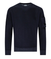C.P. COMPANY BLUE CREWNECK SWEATER