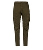 C.P. COMPANY CARGO STRETCH SATEEN LENS MILITÄRGRÜNE HOSE