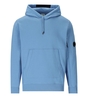 C.P. COMPANY DIAGONAL RAISED FLEECE HELLBLAUES SWEATSHIRT