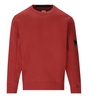 C.P. COMPANY DIAGONAL RAISED FLEECE KETCHUP SWEATSHIRT