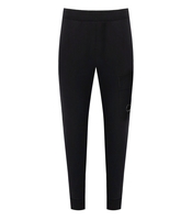 C.P. COMPANY DIAGONAL RAISED FLEECE SCHWARZE JOGGING HOSE