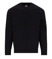 C.P. COMPANY DIAGONAL RAISED FLEECE SCHWARZES SWEATSHIRT