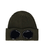 C.P. COMPANY GOGGLE MILITÄRGRÜNE MÜTZE