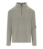 C.P. COMPANY HALF RIB VINTAGE KHAKI SWEATER