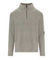 C.P. COMPANY HALF RIB VINTAGE KHAKI SWEATER