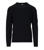 C.P. COMPANY SEA ISLAND BLAUER RUNDHALSPULLOVER