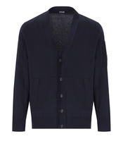 C.P. COMPANY SEA ISLAND BLUE CARDIGAN