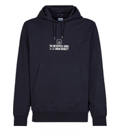 C.P. COMPANY THE METROPOLIS SERIES BLAU HOODIE