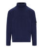 C.P.COMPANY ESTATE BLUE TURTLENECK SWEATER