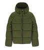 DAILY PAPER RELAXED GREEN HOODED PADDED JACKET
