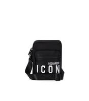 DSQUARED2 BE ICON SCHWARZE UMHÄNGETASCHE
