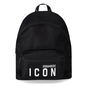 DSQUARED2 BE ICON SCHWARZER RUCKSACK