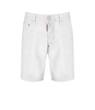 DSQUARED2 BULL MARINE WHITE BERMUDA SHORTS