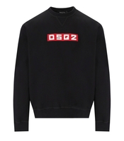 DSQUARED2 COOL FIT SCHWARZES SWEATSHIRT