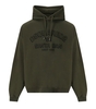 DSQUARED2 LOOSE FIT MILITÄRGRUNES HOODIE